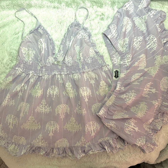 Mud Pie Sleep Set - 100% Cotton - Picture 1 of 14